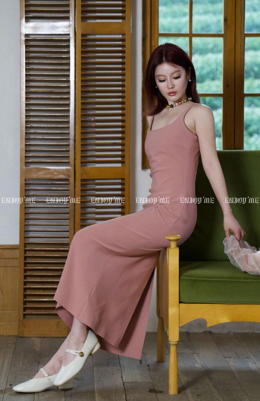 【门店同款】ENJOY春季气质修身吊带连衣裙 155616846 商品图3