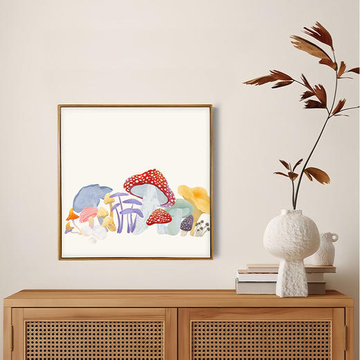 多喜爱布艺装饰画 美好寓意绿植系列野趣/绿意cs 商品图0