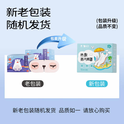 【官方正品】云南白药泰邦热敷蒸汽眼罩30片无香型经典款学生男女睡前呵护眼睛罩睡眠遮光恒温 商品图1