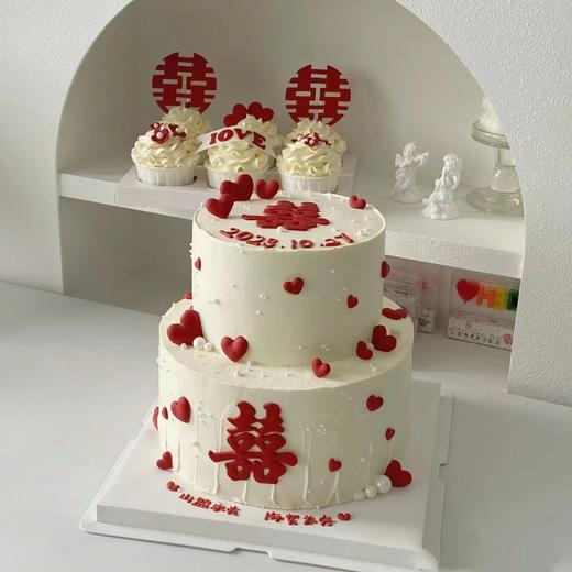 【三款】双层订婚主题二（部分装饰选用接近，文字数字可加可换） 商品图0