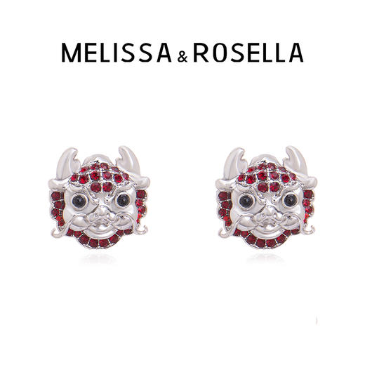 MELISSA&ROSELLALoong系列富贵小萌龙耳钉 商品图1