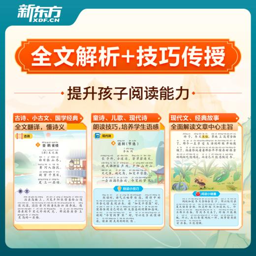 【新东方】小学语文晨读晚诵337 商品图4
