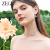ZEGL设计师雏夏系列雏菊蜜蜂耳环女小众圈圈可爱耳钉925银针耳饰 商品缩略图1