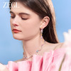 ZEGL设计师印象花园系列长款甜美耳环女小众独特耳钉925银针耳饰 商品缩略图2