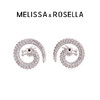 MELISSA&ROSELLALoong系列满钻蟠龙耳钉 商品缩略图1