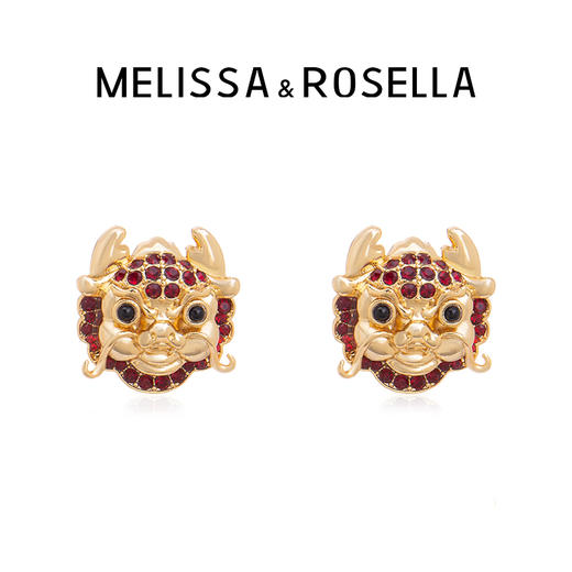 MELISSA&ROSELLALoong系列富贵小萌龙耳钉 商品图0