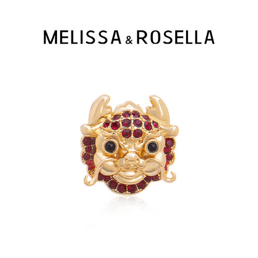 MELISSA&ROSELLALoong系列富贵小萌龙胸针 商品图1