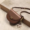 Viney包包女士2023新款斜挎包真皮女包马鞍包腋下包高级感单肩包bags 商品缩略图3