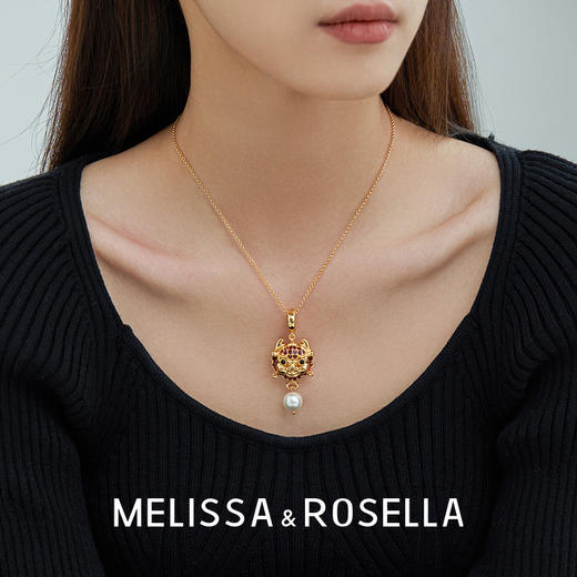 MELISSA&ROSELLALoong系列富贵小萌龙项链 商品图7