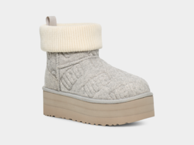 新加入折扣！码暂全！UGG  Classic Mini 厚底雪地靴