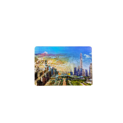 深圳手信  半游深圳印象不锈钢和软磁系列冰箱贴 商品图1