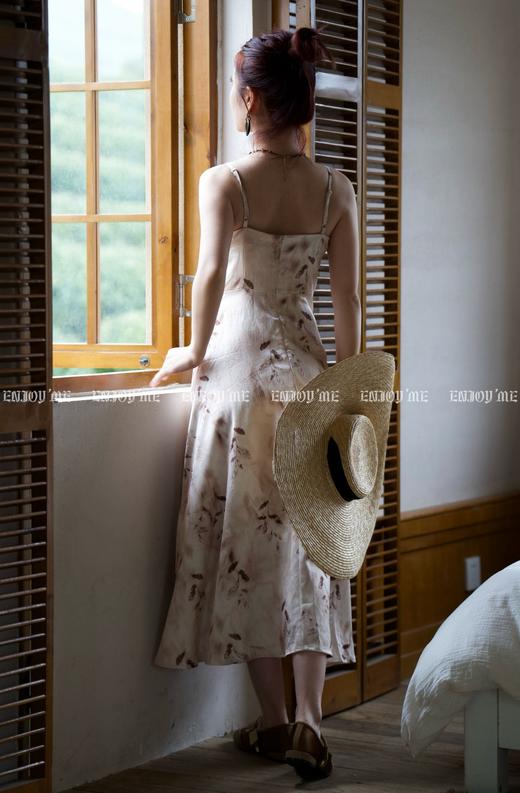 【门店同款】ENJOY春季收腰印花吊带裙 155617241 商品图6