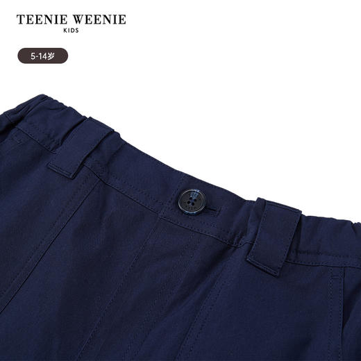 TeenieWeenie Kids小熊童装春夏男童简约休闲弹力亲肤短裤TKTH246309N 商品图9