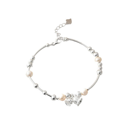 【铃兰花】S925银珍珠手链【JHY-A000932Y】 商品图4