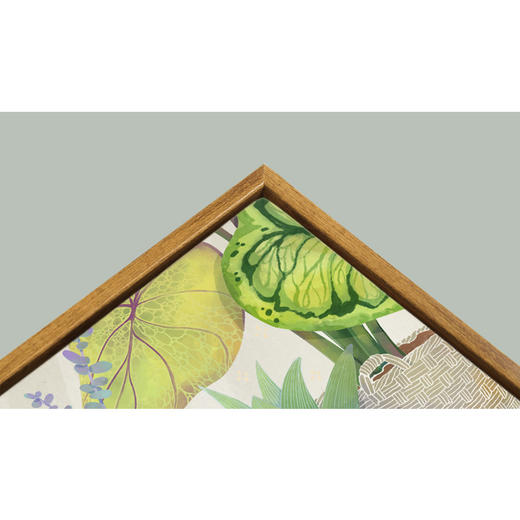 多喜爱布艺装饰画 美好寓意绿植系列野趣/绿意cs 商品图4
