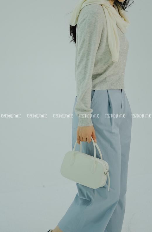 【门店同款】ENJOY春季压褶阔腿时装裤 156098294 商品图6