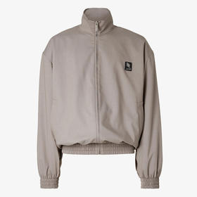 GCDS 男士大廓形斜纹布夹克外套 灰色 FW23M19053710