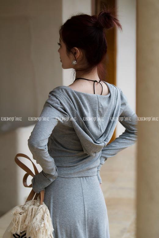 【门店同款】ENJOY春季慵懒风连帽半裙套装 155944786 商品图7