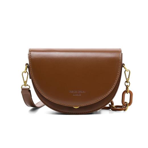 Viney包包女包2023新款斜挎包高级质感潮真皮小包时尚单肩马鞍包 商品图4