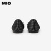 MIO米奥春季圆头平跟时髦小单鞋闪钻蝴蝶俏皮浅口单鞋女鞋M241440806 商品缩略图4