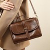 Viney包包女包2023新款托特包斜挎手提包真皮时尚秋冬单肩邮差包 商品缩略图3