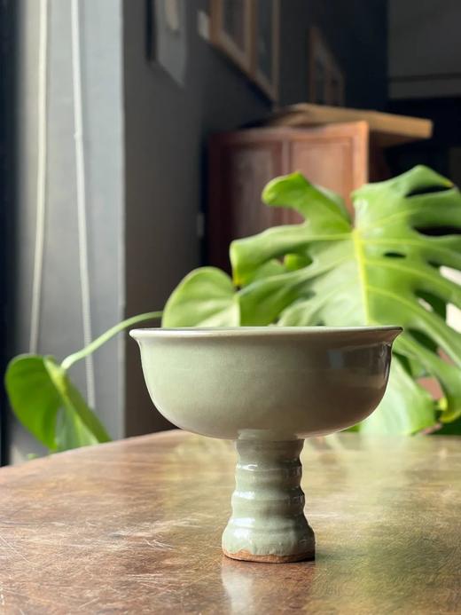 龙泉梅子青釉印花高足杯，顺丰包邮 商品图12