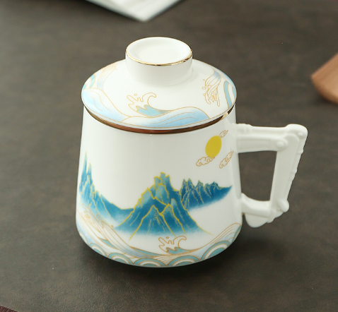 千里江山吉祥杯（商务分离杯组合）