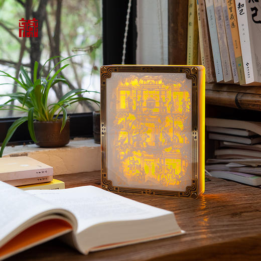 广东省博物馆潮州木雕福寿满堂纸雕灯 商品图2