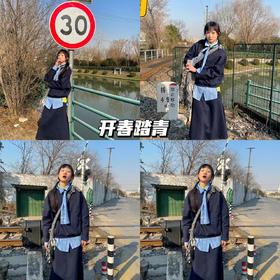 新品上身 |初春踏青look，很有春天氛围的一套🍊