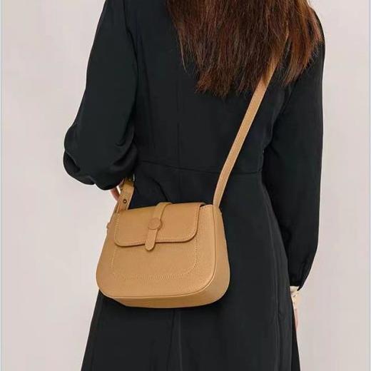 2023新款韩版ins复古撞色马鞍包小众斜挎包洋气百搭单肩腋下女包 商品图2