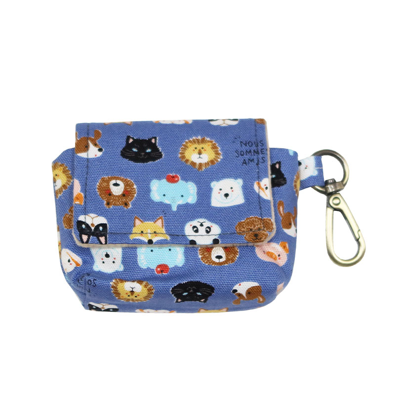 HUJI祤集Snap收纳包插画动物乐园