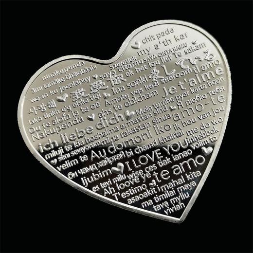 【七夕专属】爱心红色玫瑰纪念章 商品图4