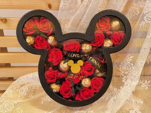 甜心教主----米奇巧克力玫瑰礼盒星光款三选一 商品图4