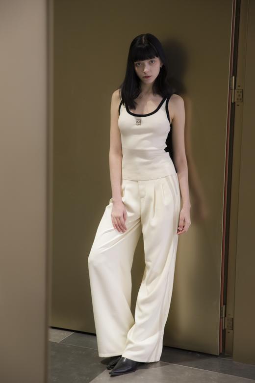 拼色直筒裤 商品图2