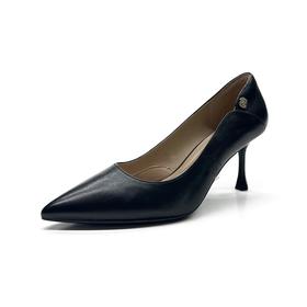 千百度春季高跟单鞋A24157717