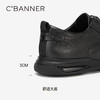 千百度商务休闲皮鞋春季系带通勤正装皮鞋男A24101567 商品缩略图4