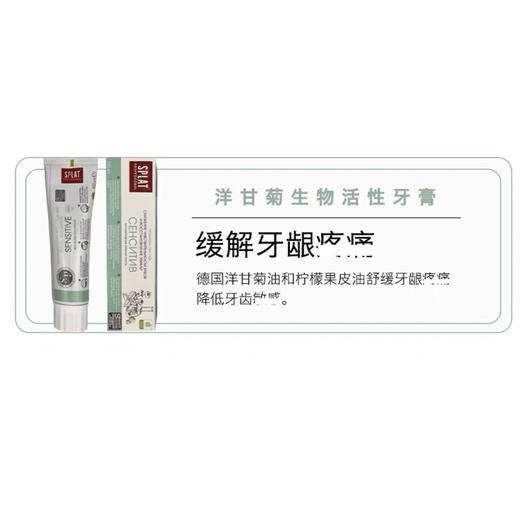 俄罗斯splat斯普雷特各款牙膏-100ml 商品图4