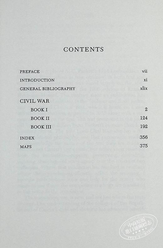 预售 【中商原版】洛布古典丛书 恺撒 内战记 Civil War	Caesar 拉英双语对照 商品图4