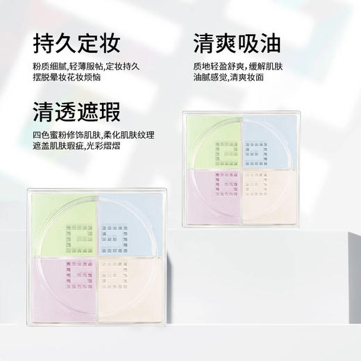 【一口价】Givenchy 纪梵希 明星四宫格柔雾散粉#1 4*3g/盒 商品图3