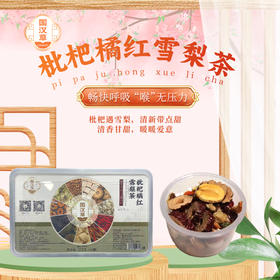 枇杷橘红雪梨茶