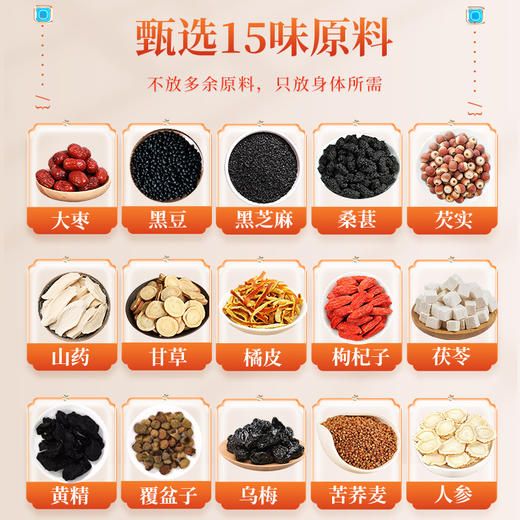 人参黄精桑葚茶 商品图3