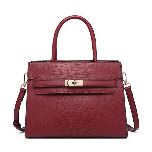 秋冬妈妈款软牛皮女士大气结婚包包大容量新娘婚礼中年款斜挎女包 商品图4