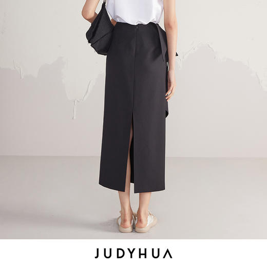 JUDYHUA 折叠系列直筒裙 商品图2