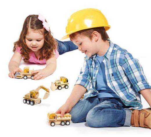 拼装惯性工程车 商品图3