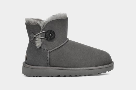 断码！UGG 女款纽扣短靴雪地靴 商品图6