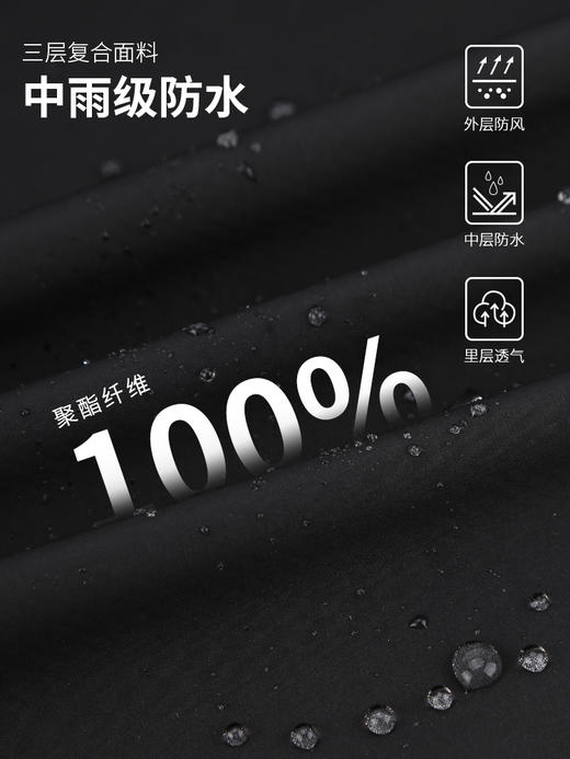 成人 -蜂锐灵动系列运动风雨衣 商品图3