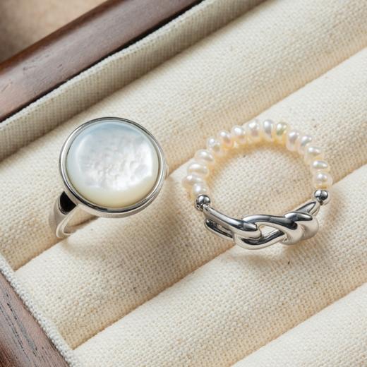 Amber Lollipop巴洛克珍珠戒指|单戴叠戴都好看，多款可选 商品图1