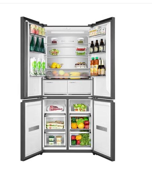 TCL460（912693
）升十字双开门四门58厘米嵌入大容量家用冰箱一级变频【品质家电】 R460P12-UQ底部散热 商品图3