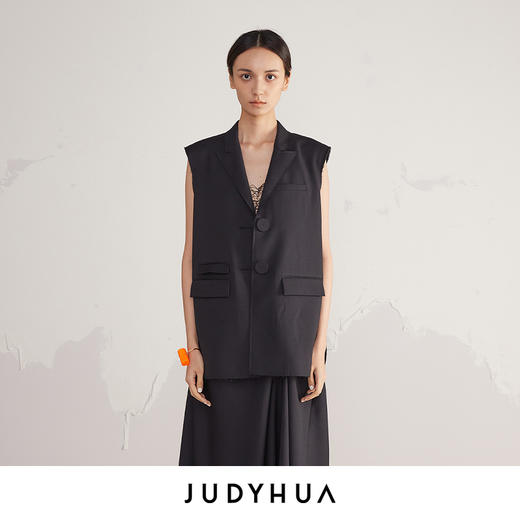JUDYHUA 时光之痕系列西装马甲 商品图0
