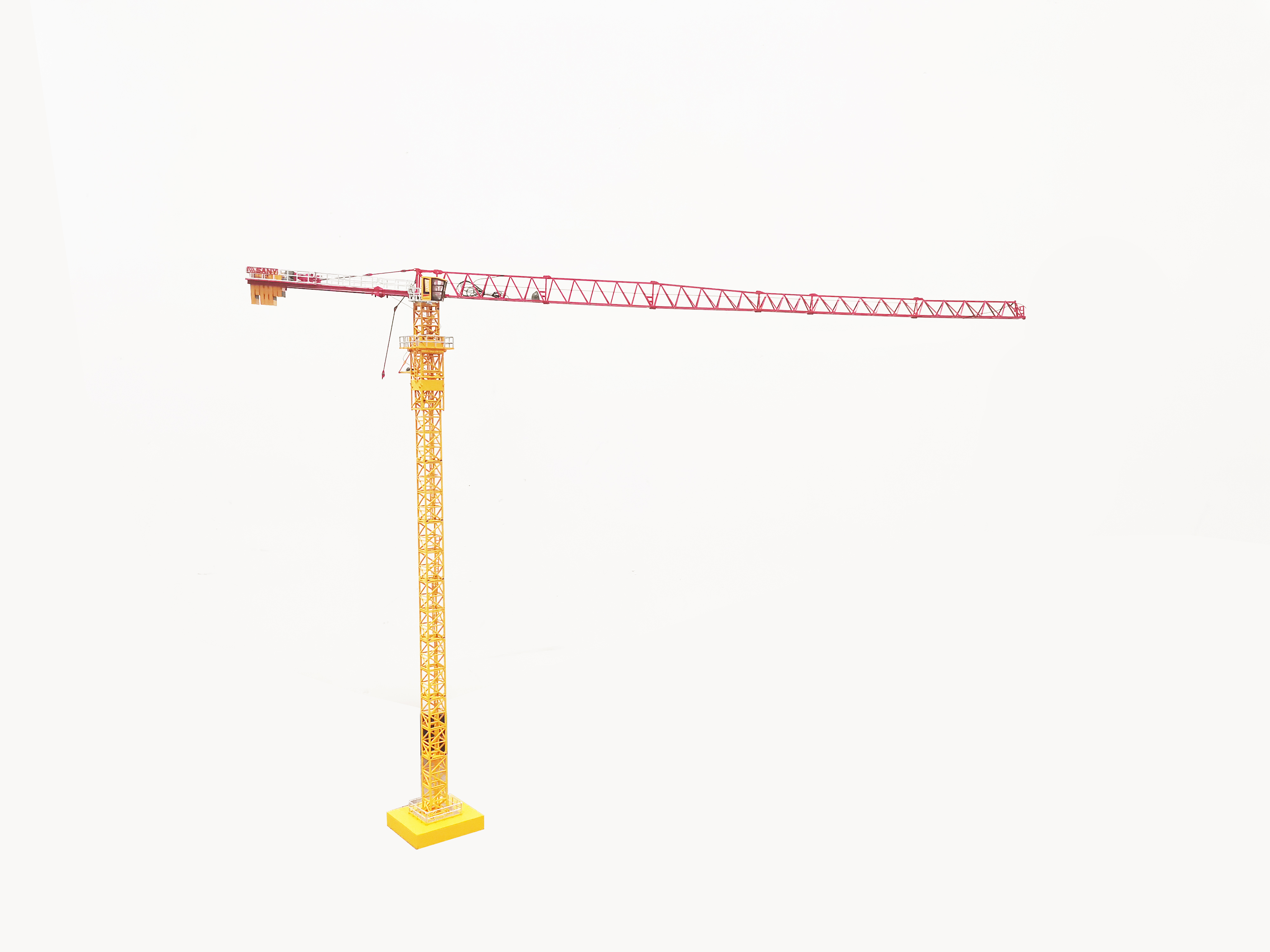 SFT160平头塔机模型1:75